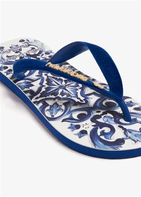 dolce gabbana flip flops women's